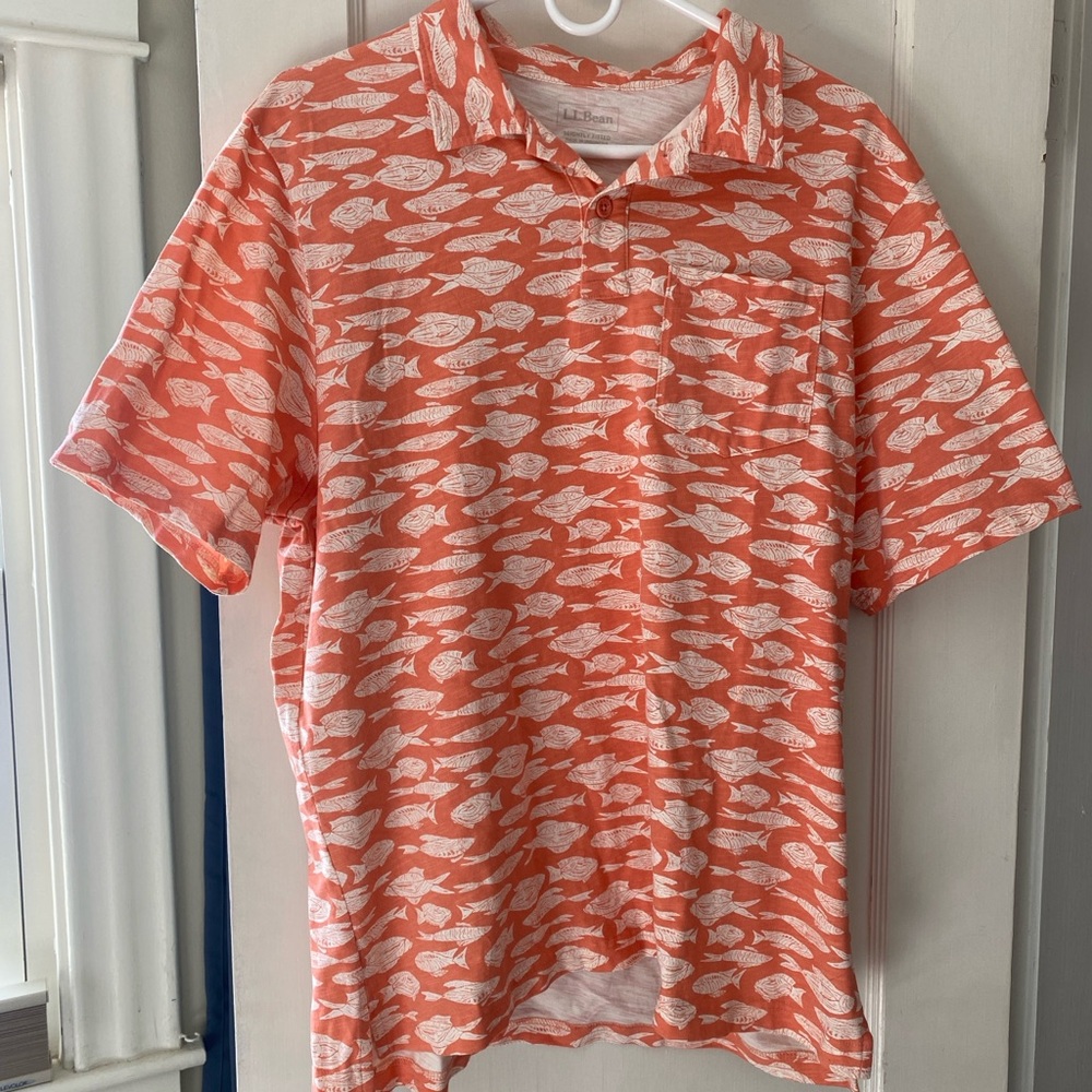 Men’s L.L. Bean cotton polo